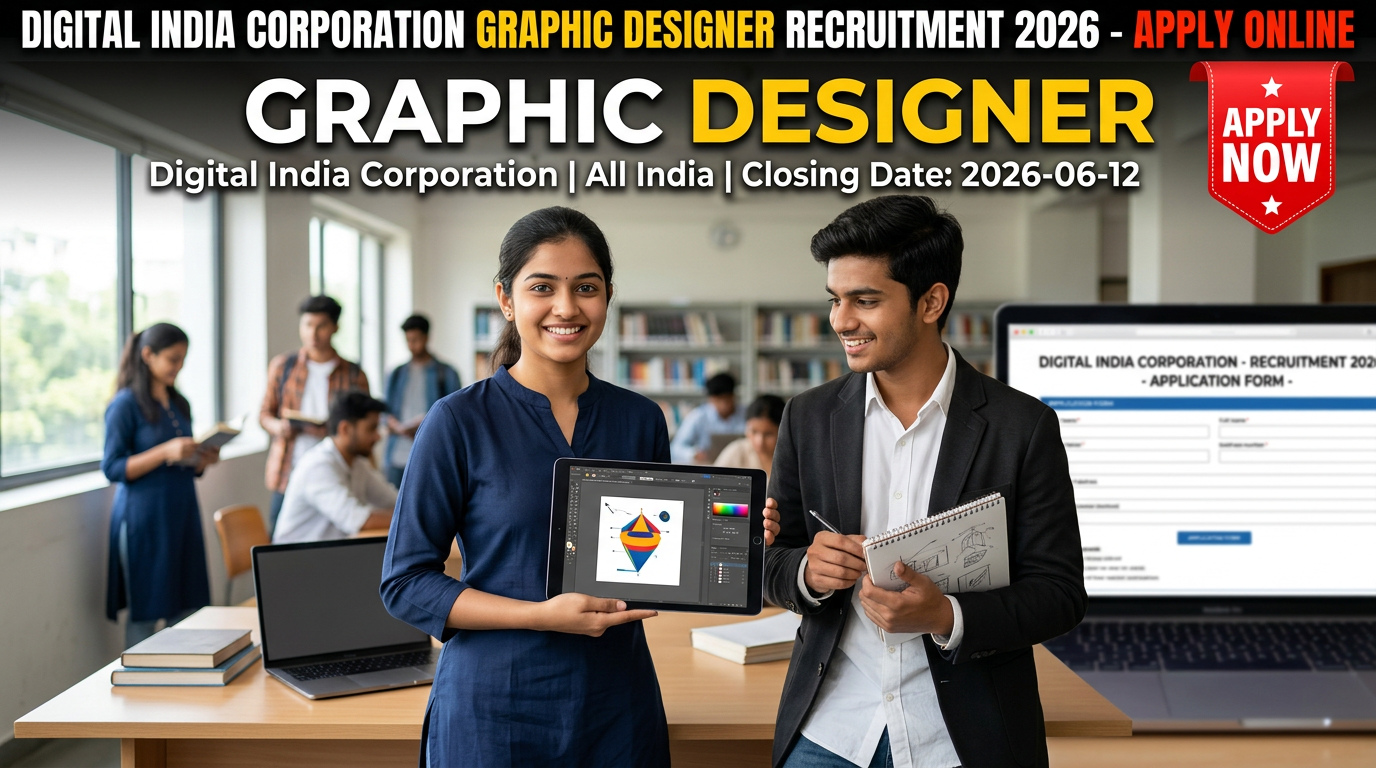 Digital India Corporation Graphic Designer Recruitment 2026 notification and application details