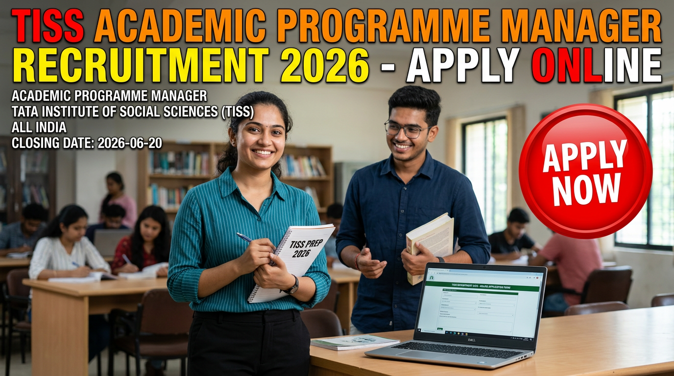 TISS Academic Programme Manager Recruitment 2026 notification and application details