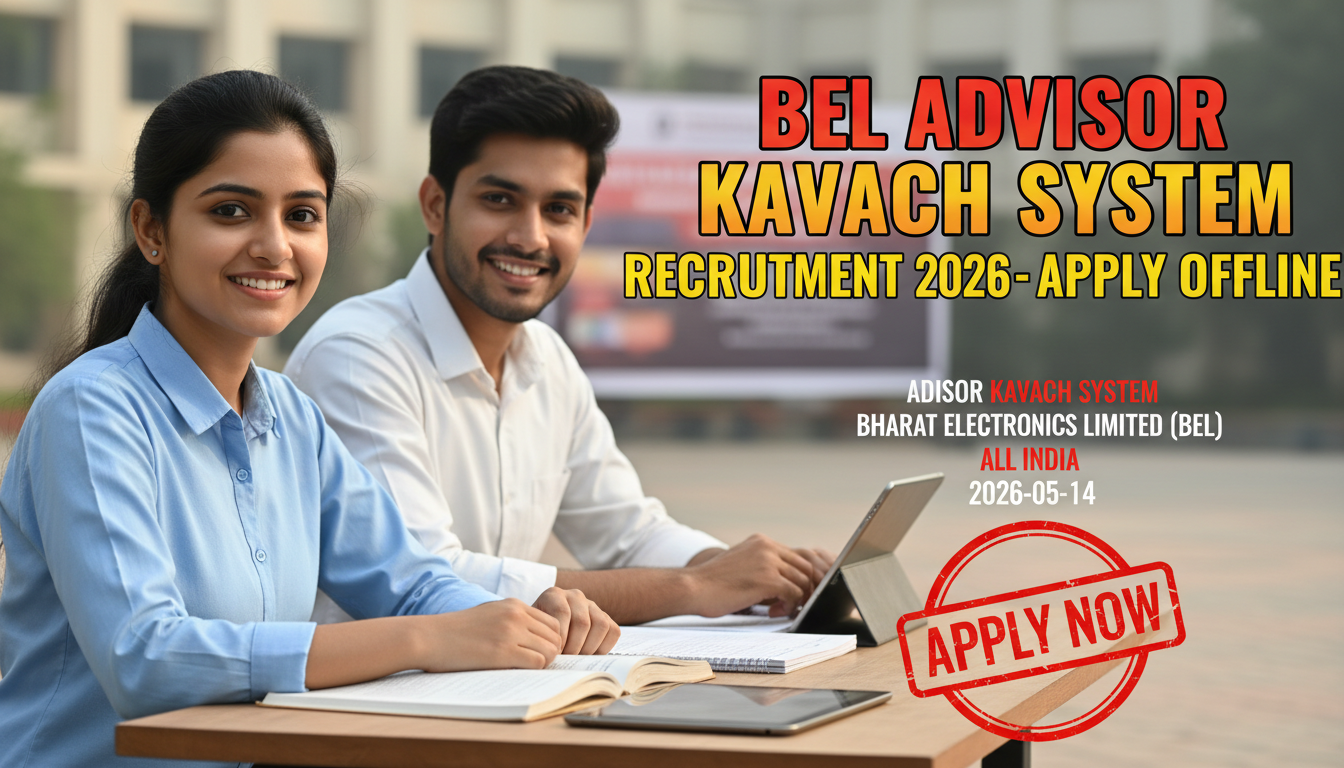 Bel Advisor Kavach System Recruitment 2026 | TrueJobs