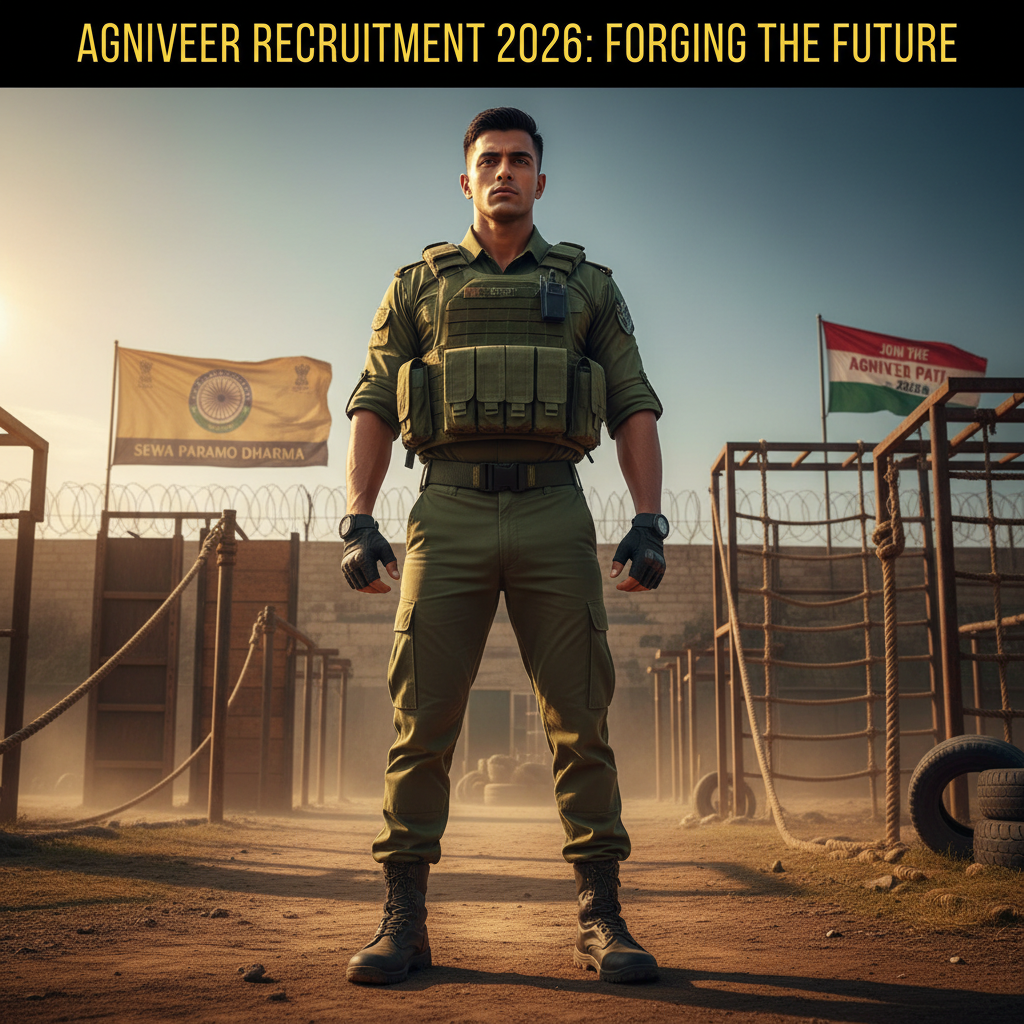 अग्निवीर भर्ती 2026 – योग्यता, सैलरी और सिलेक्शन प्रोसेस की पूरी जानकारी
