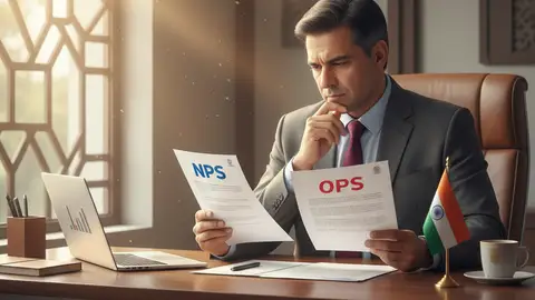 NPS vs OPS 2026 – पुरानी और नई पेंशन स्कीम में असली अंतर क्या है?
