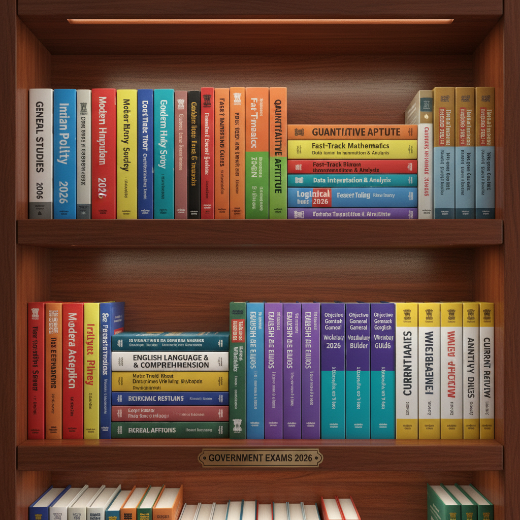 सरकारी नौकरी के लिए कौन सी किताबें पढ़ें? – Best Books 2026 लिस्ट