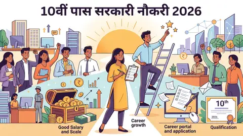 10वीं पास सरकारी नौकरी 2026: बेहतरीन अवसर, सैलरी और योग्यता