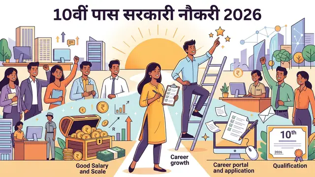 10वीं पास सरकारी नौकरी 2026: बेहतरीन अवसर, सैलरी और योग्यता