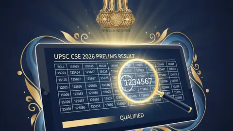 UPSC CSE Prelims Result 2026