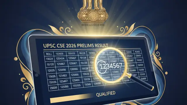 UPSC CSE Prelims Result 2026