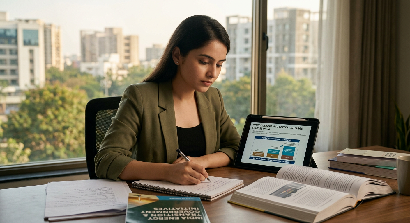 ACC Battery Storage Scheme in India: Your Guide for Government Exams