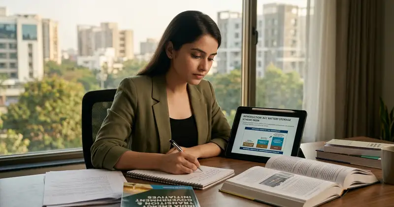 ACC Battery Storage Scheme in India: Your Guide for Government Exams