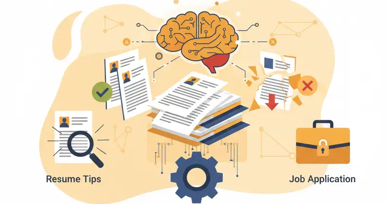 Here's an illustration for your blog article on AI resume screening: