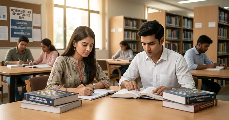 बीए हिंदी के बाद सरकारी नौकरी 2026: राजभाषा, शिक्षण, सचिवालय और अन्य अवसर