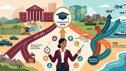 CAPF (AC) vs NDA vs CDS: Best Defence Career After Graduation in 2026