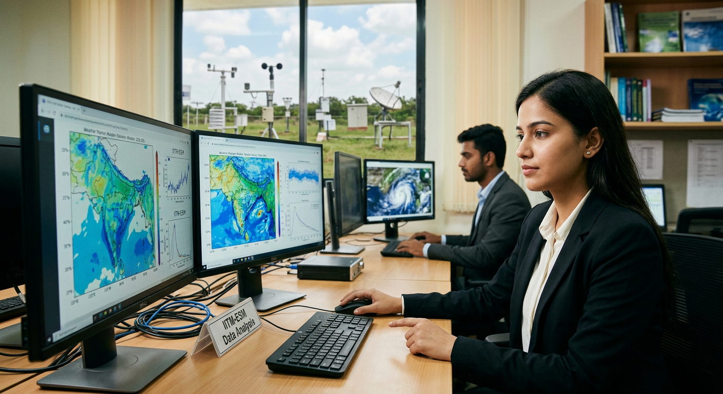 Climate Monitoring in India: IITM-ESM, Observatories & Government Job Facts