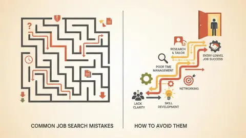 Common Job Search Mistakes Freshers Make (And How to Avoid Them)