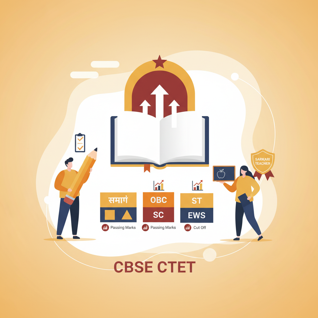 CTET कट ऑफ 2026: सामान्य, OBC, SC, ST और EWS के लिए पासिंग मार्क्स