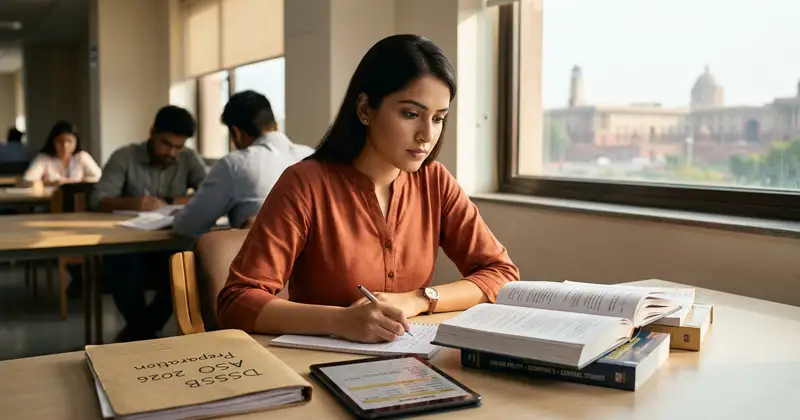 डीएसएसएसबी असिस्टेंट सेक्शन ऑफिसर 2026: योग्यता, वेतन, तैयारी