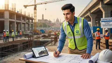 DSSSB JE Civil 2026: योग्यता, वेतन, विभाग और चयन प्रक्रिया - संपूर्ण जानकारी