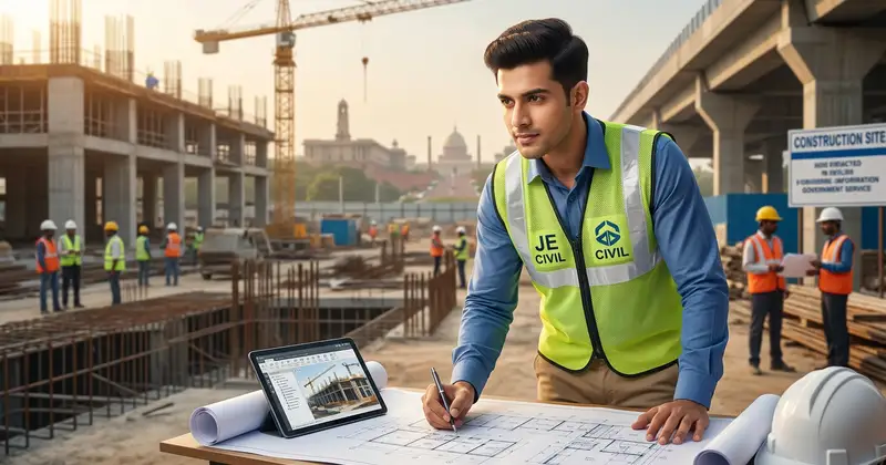 DSSSB JE Civil 2026: योग्यता, वेतन, विभाग और चयन प्रक्रिया - संपूर्ण जानकारी