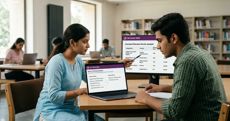 DU CSAS UG 2026: Registration, Preferences, Simulated Rank & Seat Allocation Guide