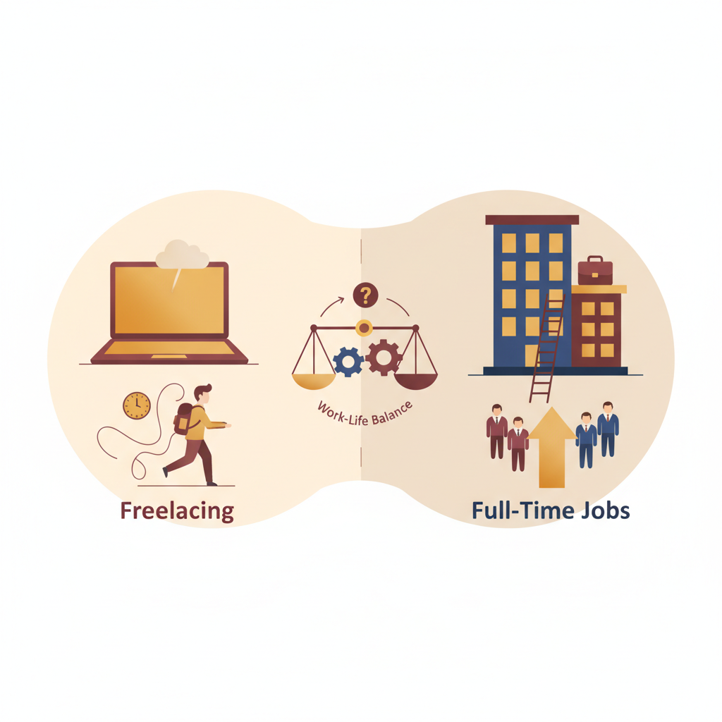 Freelancing vs Full-Time Jobs: Pros and Cons