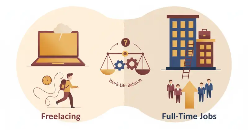 Freelancing vs Full-Time Jobs: Pros and Cons