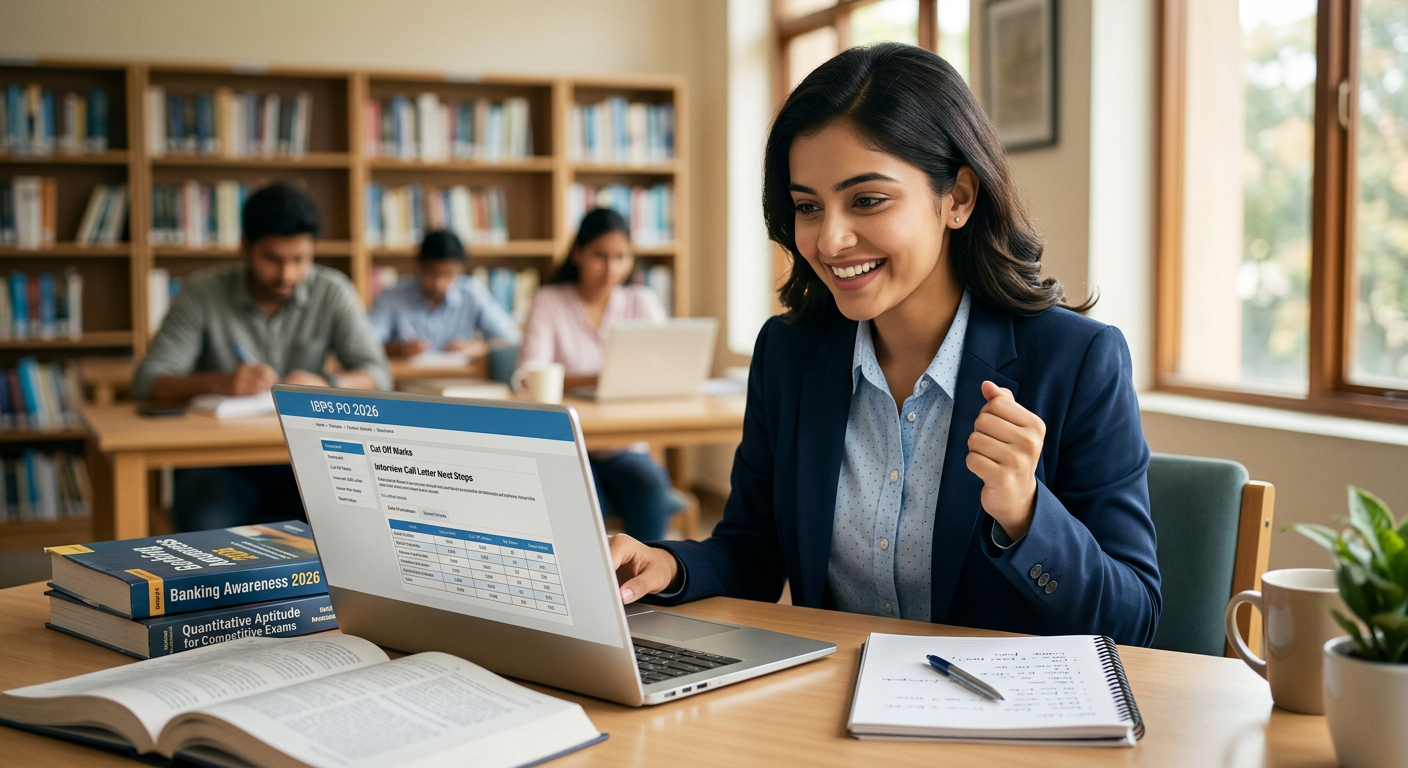 IBPS PO 2026 Result: Prelims/Mains Scorecard, Cut Off & Interview Next Steps