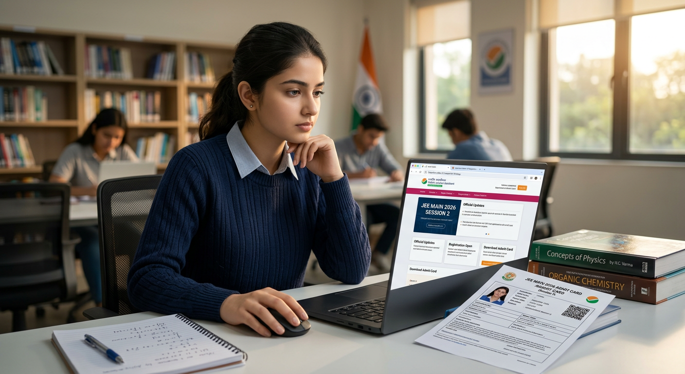JEE Main 2026 Session 2: Registration, Admit Card & Official Updates