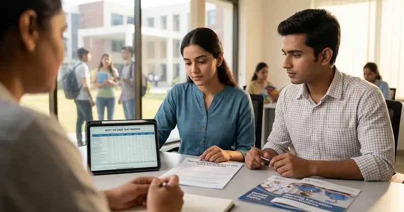 NEET UG Counselling 2026 for BDS & BSc Nursing: Seat Matrix & Rules