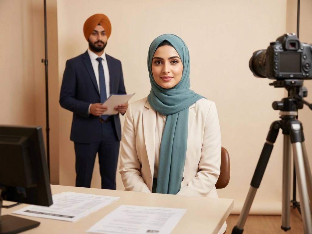 Photograph with Hijab, Turban or Religious Attire 2026: What Usually Gets Accepted