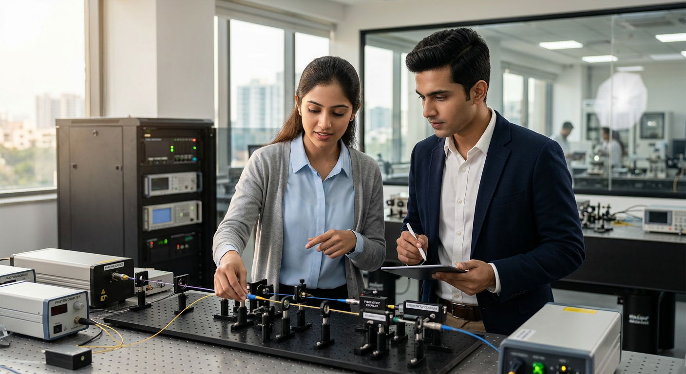 Quantum Communication in India: QKD, Hubs & Future Prospects