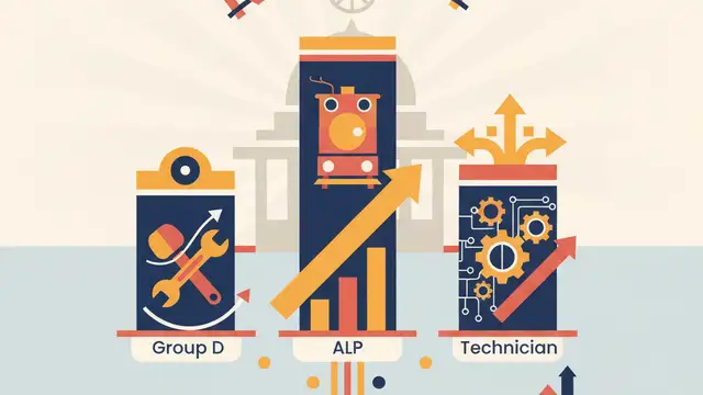 Railway Group D vs ALP vs Technician: Salary, Work & Career