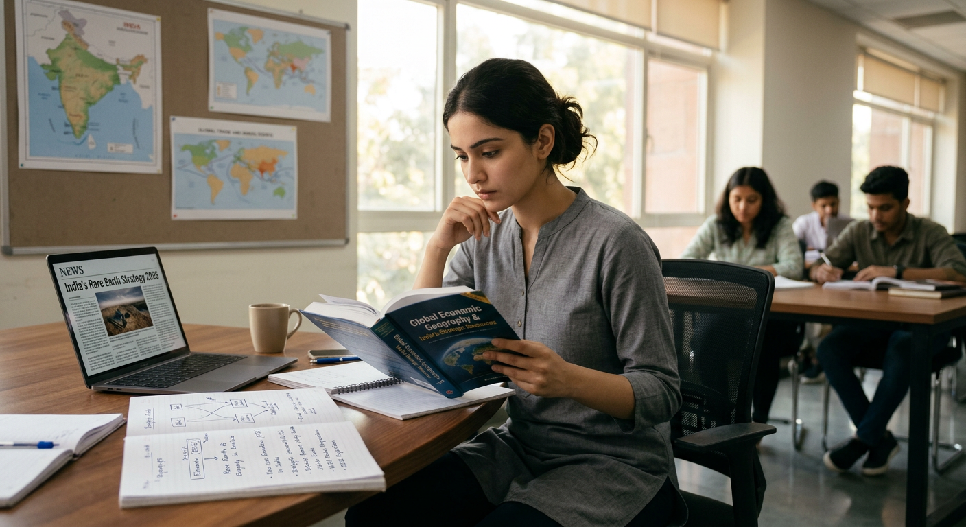 Rare Earth Supply Chains in India 2026: Why They Matter for Competitive Exams