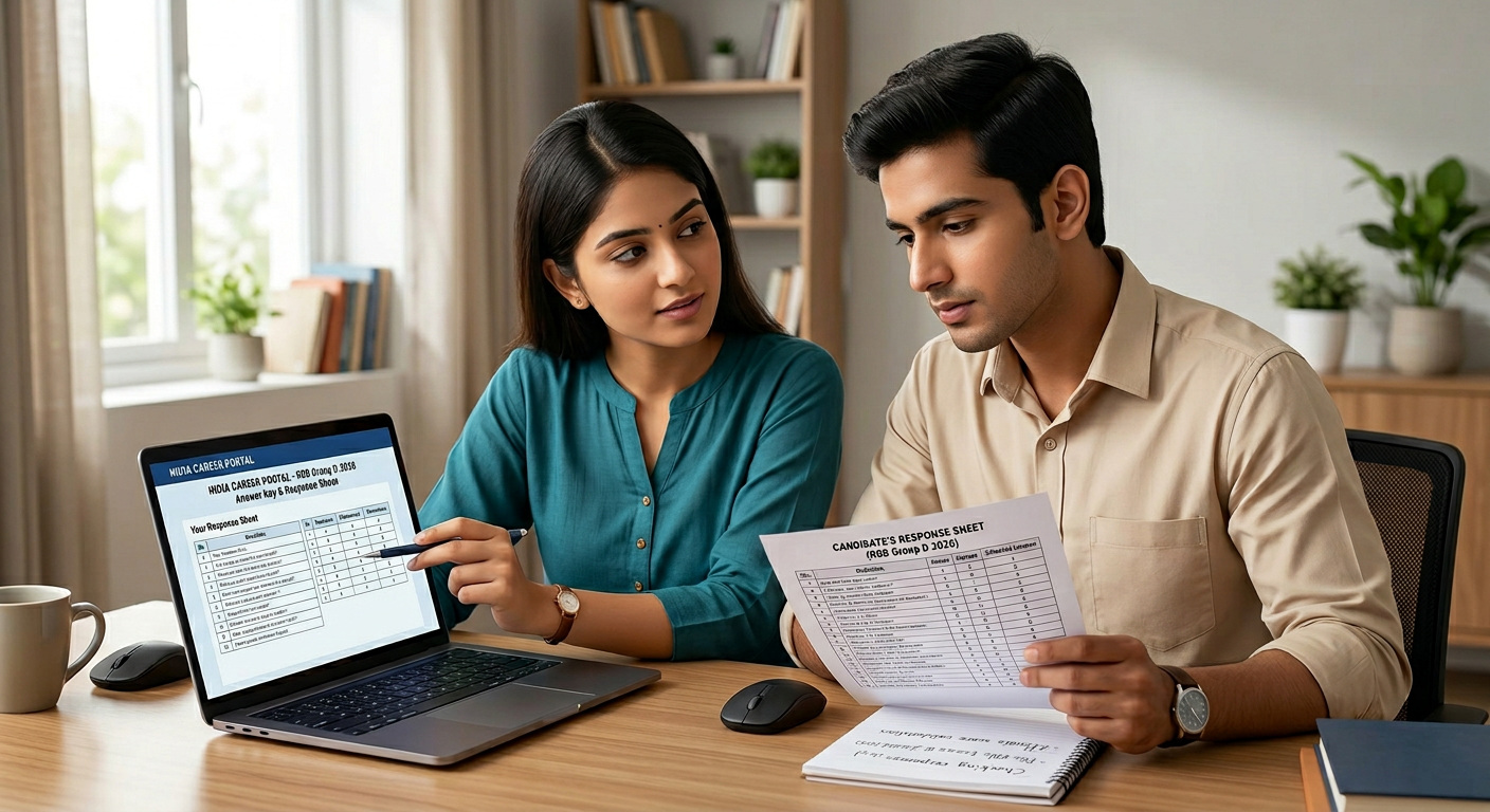 RRB Group D Answer Key 2026: Response Sheet, Objections & Score Guide
