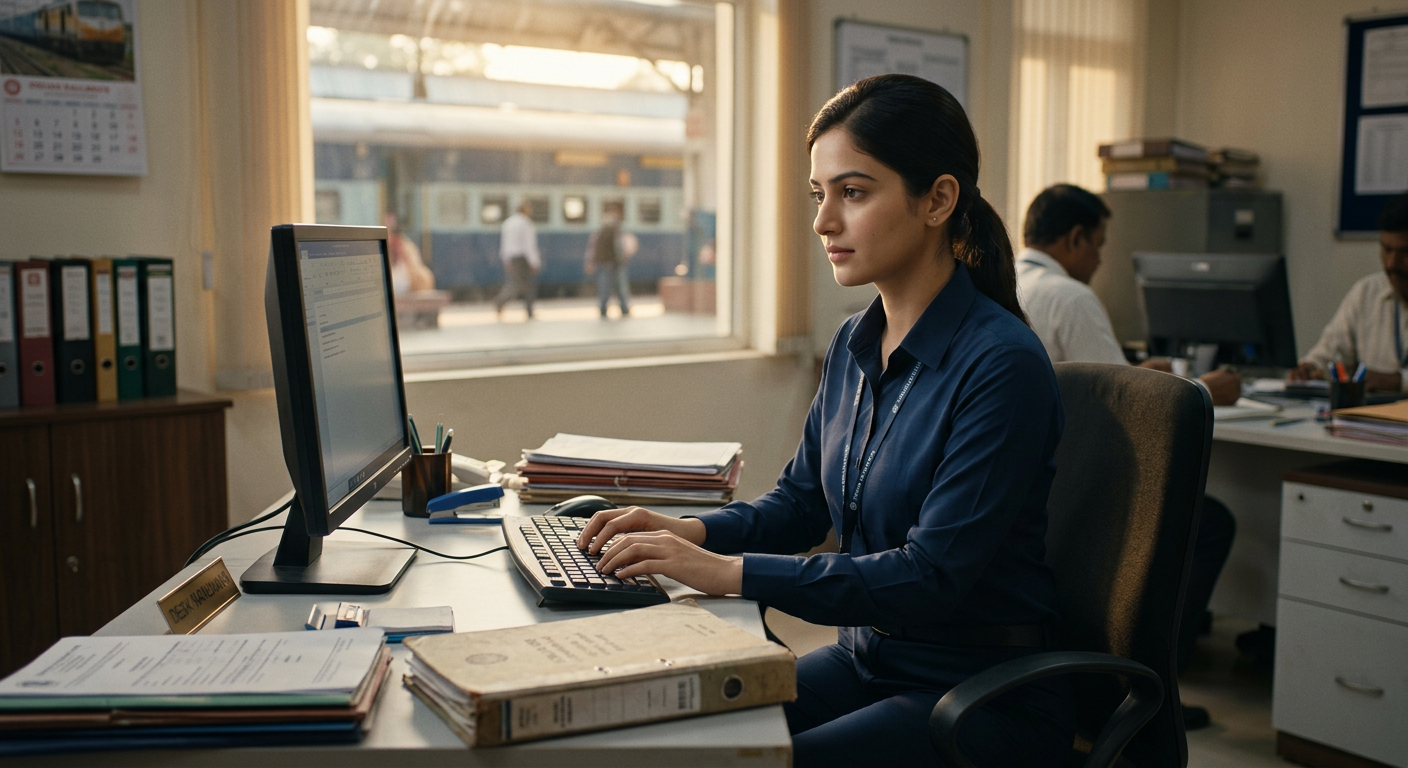 RRB NTPC Senior Clerk cum Typist 2026: Salary, Typing Rules & Job Profile