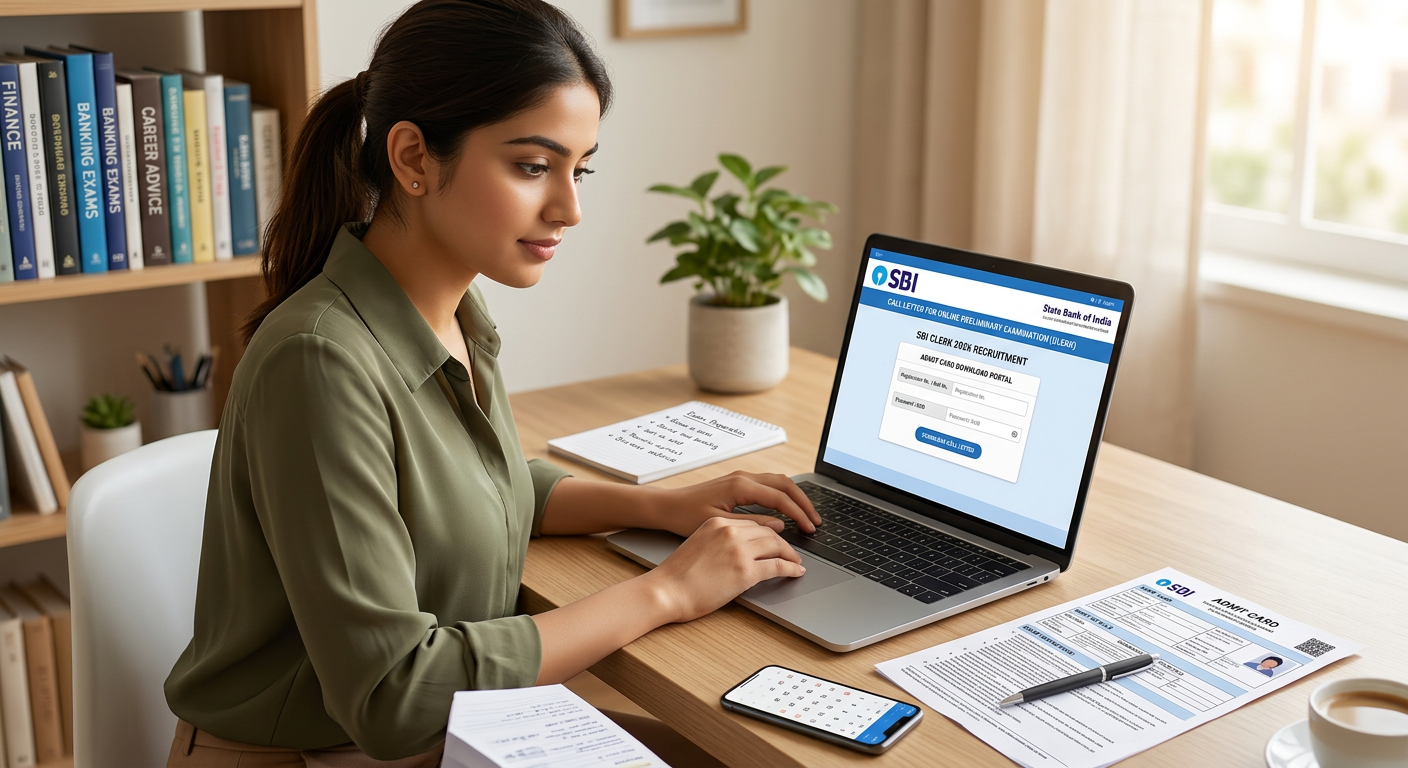 SBI Clerk Admit Card 2026: Download Link, Shift Details & Exam Instructions