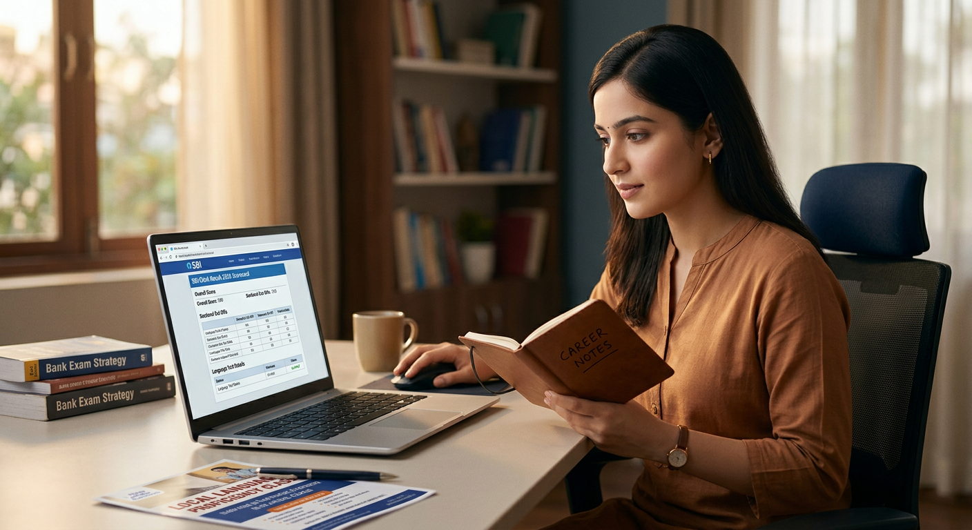 SBI Clerk Result 2026: Scorecard, Cut Off, & Language Test Details