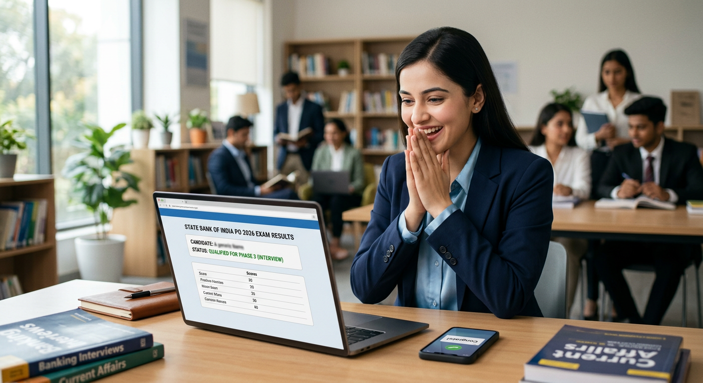 SBI PO 2026 Result: Scorecard, Cut Off & Interview Process Explained