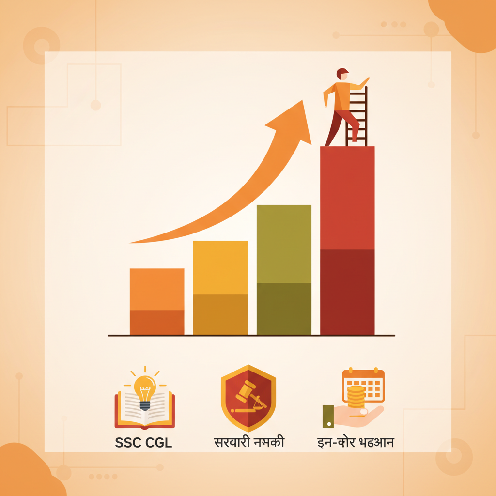 SSC CGL पद-वार वेतन 2026: इन-हैंड भुगतान और करियर विकास