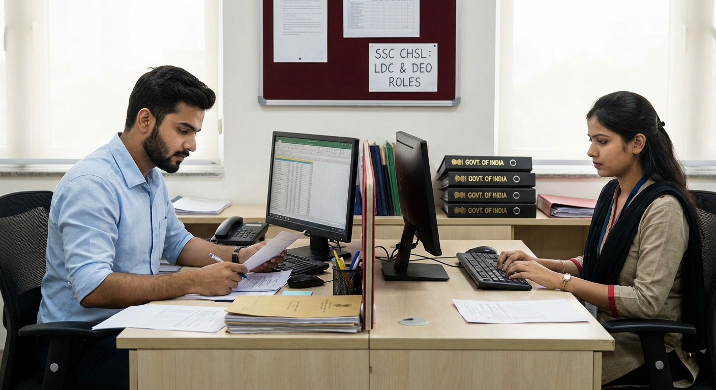 SSC CHSL LDC vs DEO: Salary, Job Profile, and Promotion Comparison