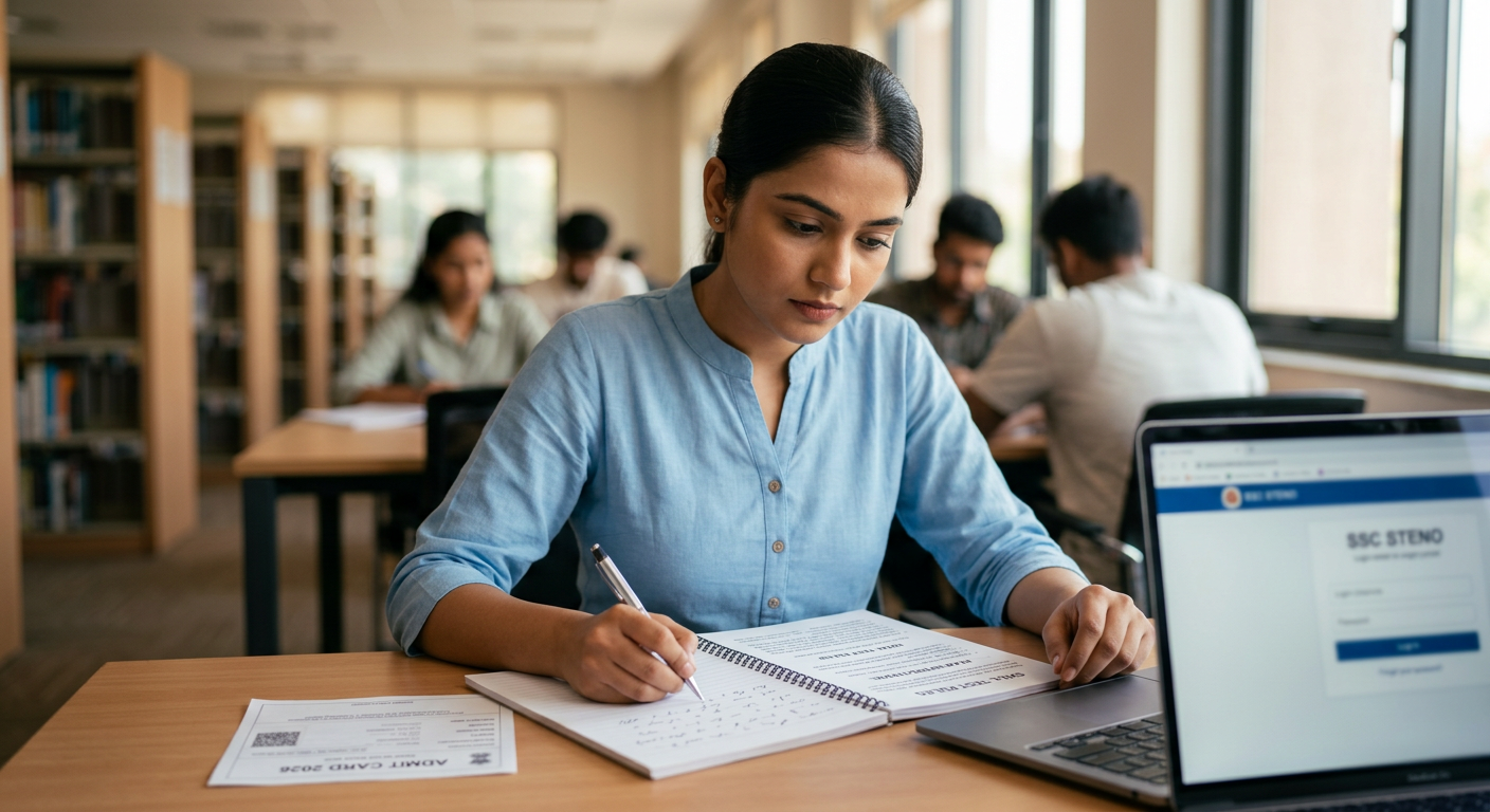 SSC Stenographer Admit Card 2026: Skill Test Rules, Region Links & Exam Instructions