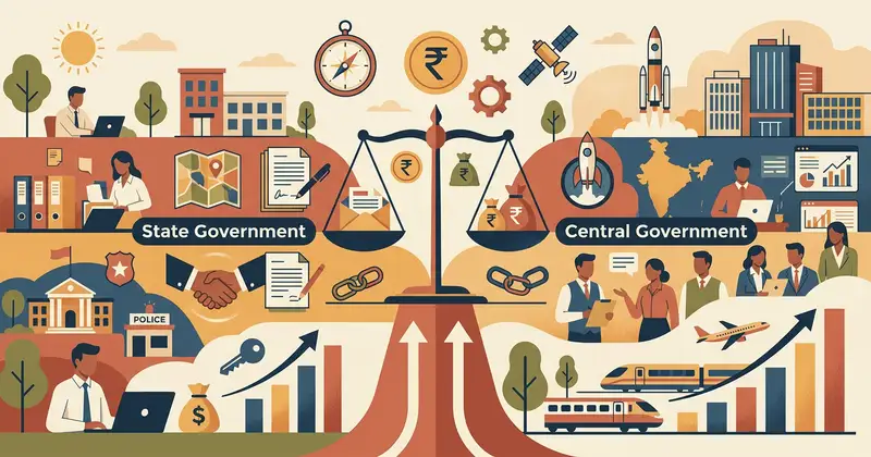 State Government Jobs vs Central Government Jobs 2026: Salary, Transfer & Growth Compared