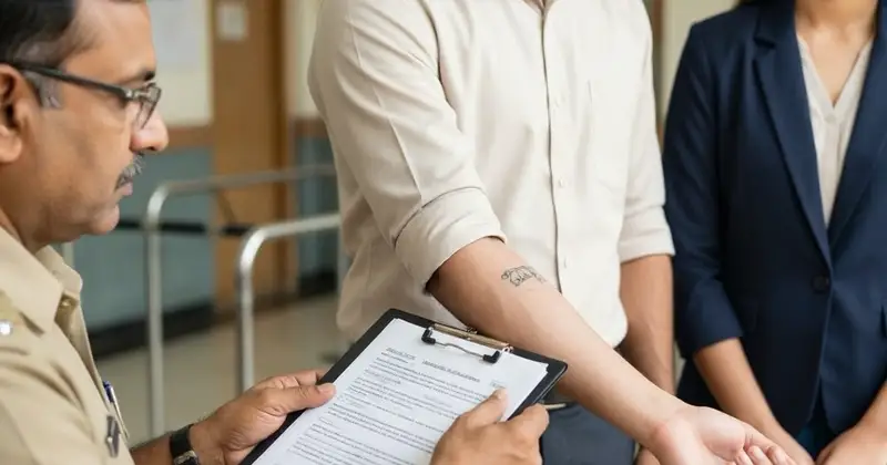 Tattoo Rules in Defence and Police Jobs 2026: Allowed Locations and Rejection Risk