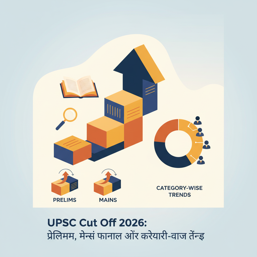 UPSC Cut Off 2026: प्रीलिम्स, मेन्स, फाइनल और कैटेगरी-वाइज ट्रेंड्स