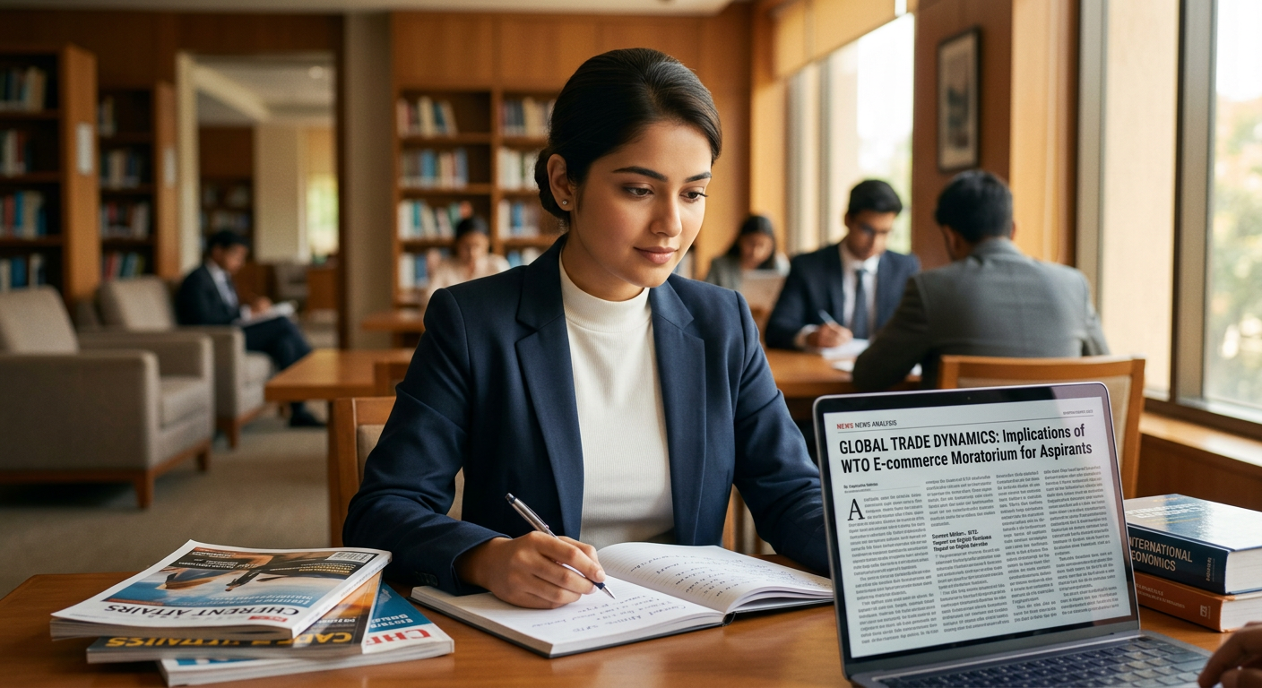 WTO E-commerce Moratorium: Impact on Your Competitive Exam Prep