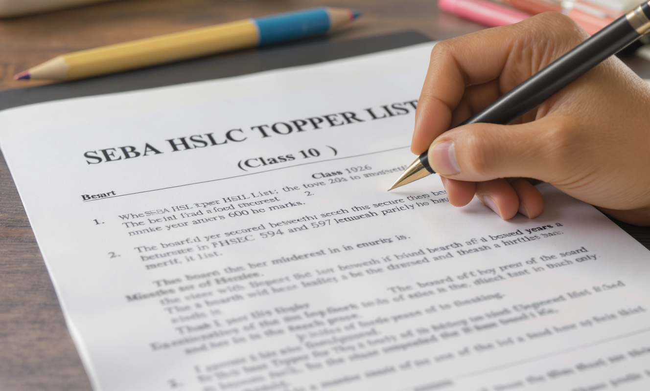 Assam Board Topper List 2026: SEBA HSLC and AHSEC HS Result Analysis