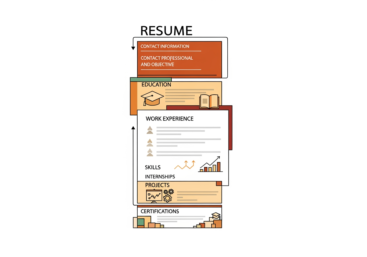 Best Resume Format for Freshers in India