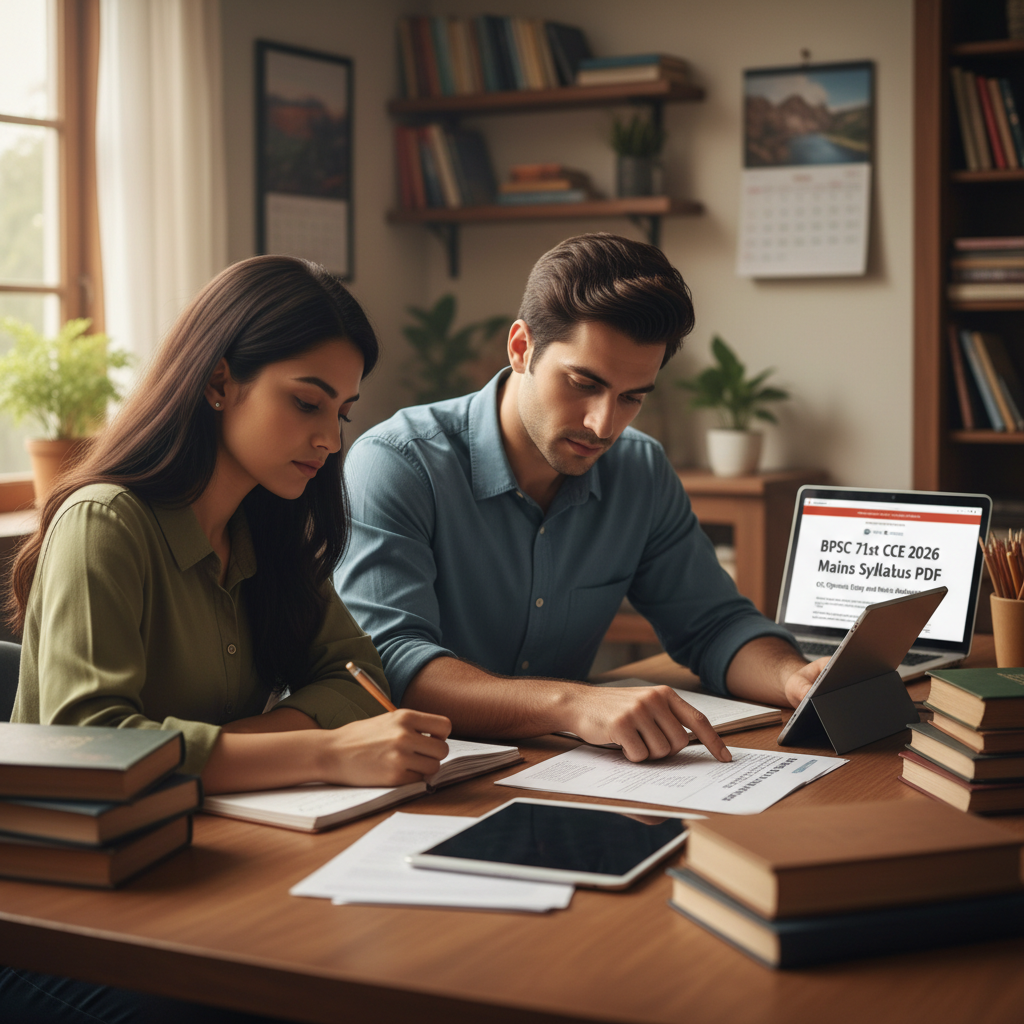 BPSC 71st CCE 2026 Mains Syllabus PDF: GS, Optional, Essay and Marks Breakdown