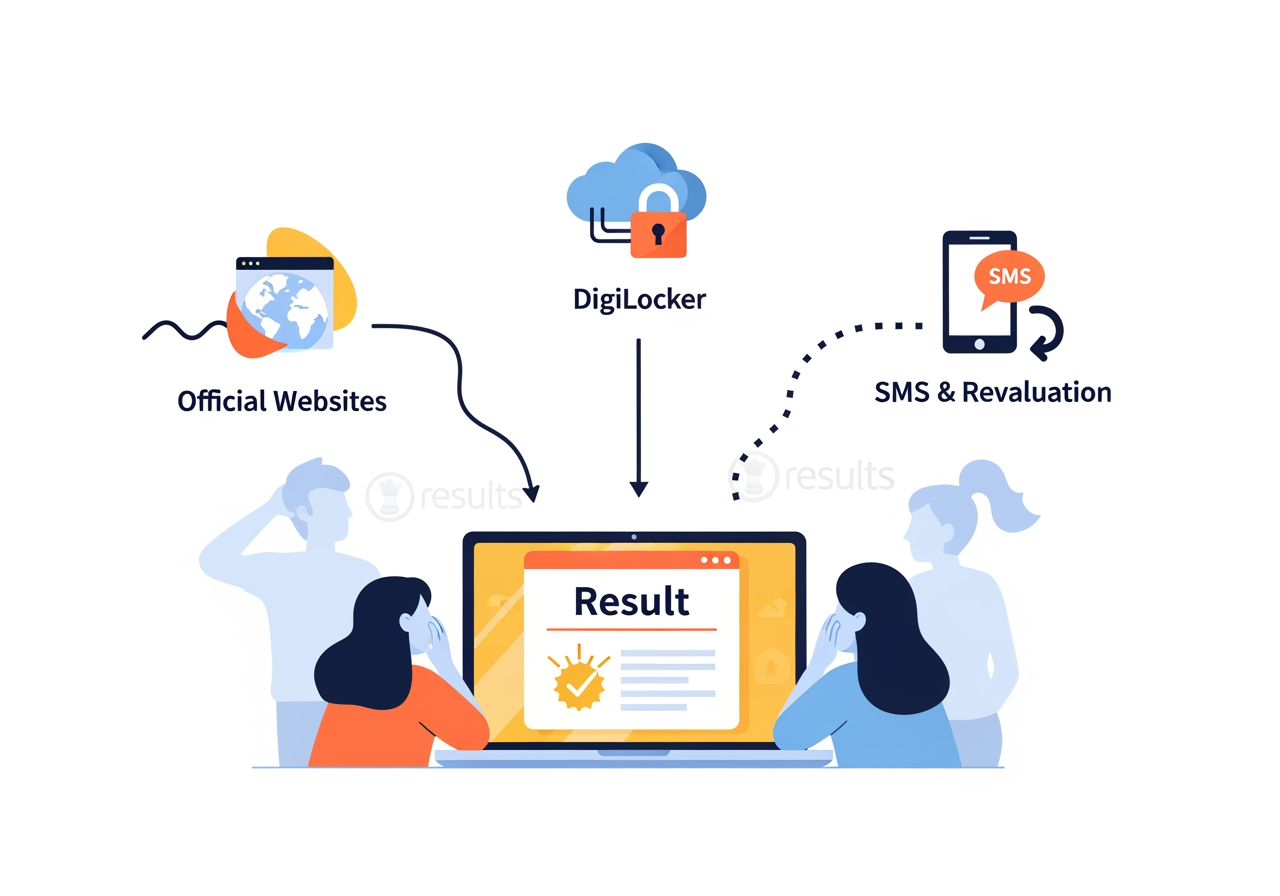 CBSE Class 10 Result 2026: Official Websites, DigiLocker, SMS और Revaluation Guide