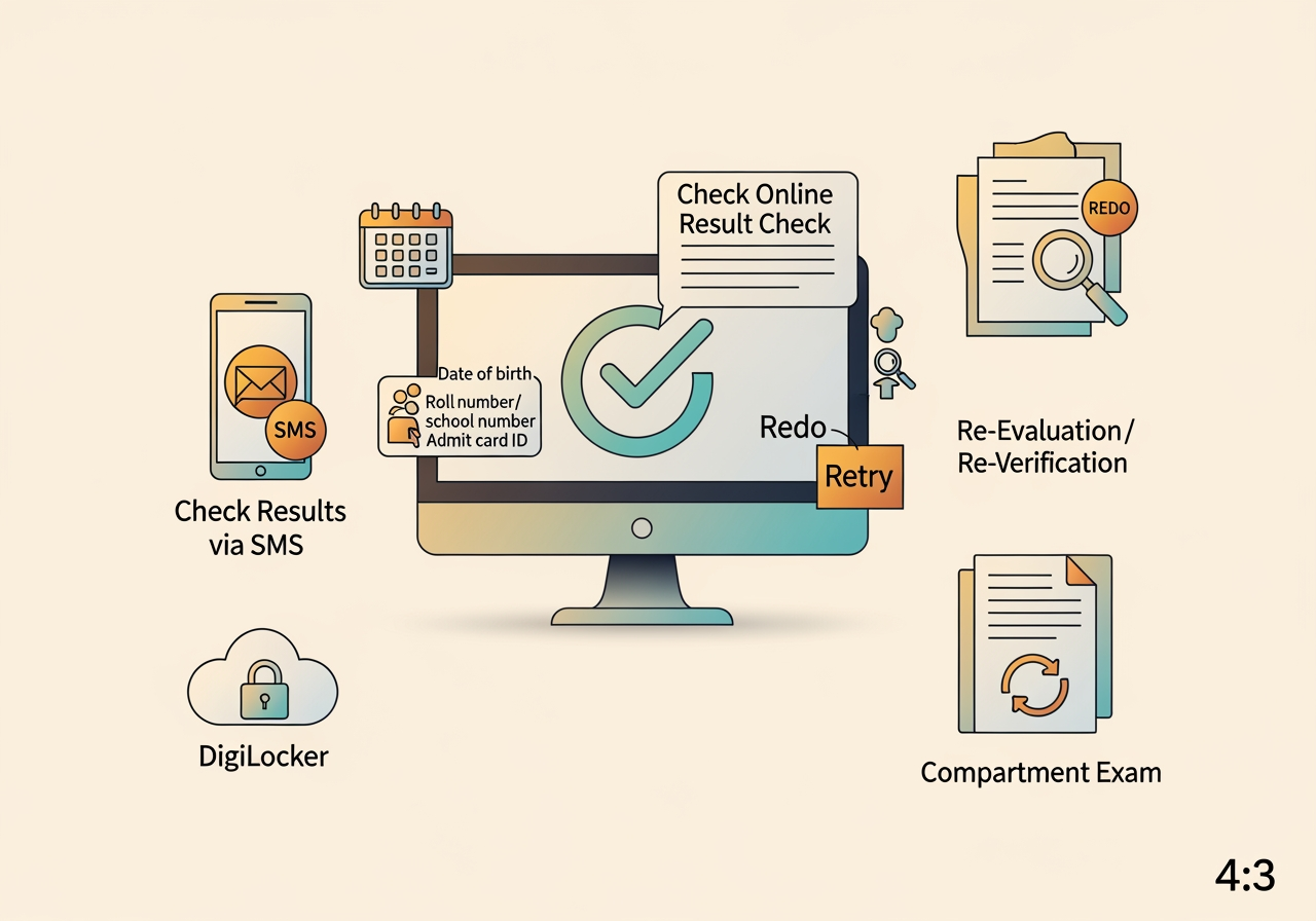 CBSE Class 10 Result 2026: Official Websites, DigiLocker, SMS और Revaluation Guide