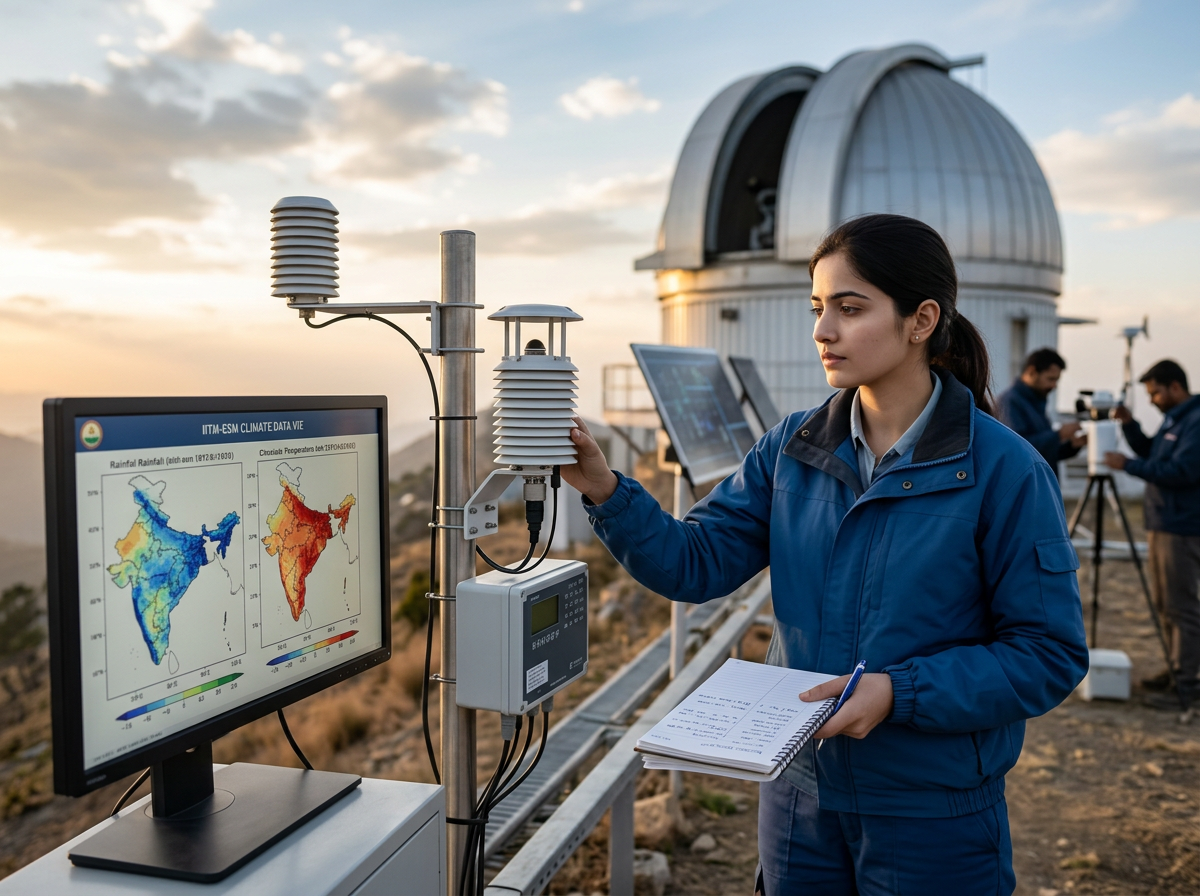Climate Monitoring in India: IITM-ESM, Observatories &amp;amp; Government Job Facts