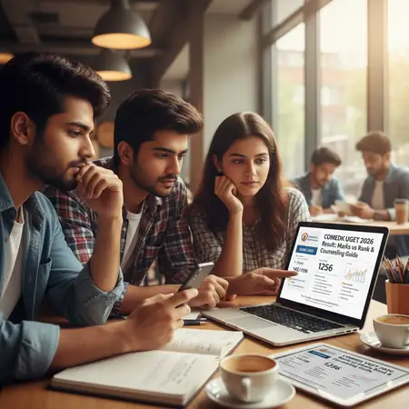 COMEDK UGET 2026 Result: Rank Card, Marks vs Rank & Counselling Guide